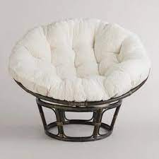 ivory faux fur papasan cushion comfortable chairs for bedroom papasan chair comfy chairs