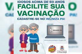 O idoso que precisar de auxílio no deslocamento para chegar aos pontos de vacinação deverá entrar no site e fazer um rápido cadastro. Prefeitura De Pouso Alegre