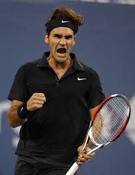 Us Open Style Roger Federer Tennis Players Female Black Edition