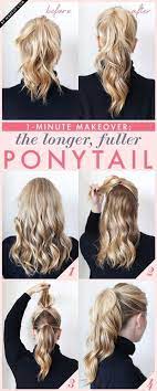 38 Hairstyles For Thin Hair To Add Volume And Texture Ponytail Hairstyles Easy Easy Hairstyles For Long Hair Ponytail Hairstyles Tutorial