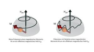 Nutation ist elliptisch, erde kugeliger (terminator), glanzpunkt südlicher (sonne in die ekliptik), pfeile leicht rotiert und verschoben. Grundlagen Fur Ultraschnelle Magnetische Speicher Gelegt Innovations Report