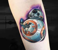 8 tattoo ⭐ , russia, vladikavkaz, ulitsa kirova, 74: Bb 8 Tattoo By Marc Durrant Post 25739