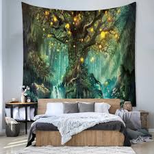 Jetzt ferien buchen mit interhome! Buy Zodight Tree Of Life Tapestry Psychedelic Forest Wall Tapestry Fairy Tale Elves Tapestry Wall Hanging Waterfalls Under Ancient Enchanted Tree Tapestries For Bedroom Dorm Home Online In Turkey B08cgrj8wp