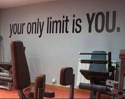 Exercise Stickers Gym Wall Decal Workout Stickers Fitness Stickers Wall Decals Gym Exercise Motivational Quote Sku Tpyft Gym Wall Decal Gym Decor Gym Design