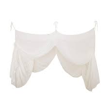 Bed canopy curtains and canopy curtain drapes for poster beds. Bed Canopy Bed Drape Double Natural Numero 74