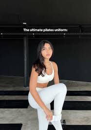 Who else is living in their SoftMove™ sets? ☁️ @Caitlin North lewis  #SoftMove™ #pilatesoutfit