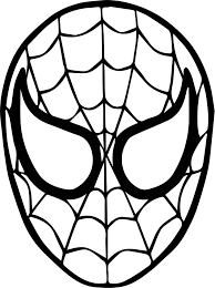 If the 'download' 'print' buttons don't work, reload this page by f5 or. Cool Spider Man Mask Face Coloring Page Spiderman Face Spiderman Coloring Coloring Pages