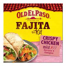 Old El Paso Crispy Fajita Dinner Kit 555g Tesco Groceries