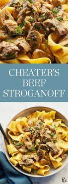 Easy 30 Minute Beef Stroganoff Recipe Recipes Stroganoff Recipe Cooking Recipes