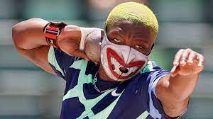 Tokyo — raven saunders, the american women's shot putter who gained quick popularity because of her menacing joker mask and colorful hair, won the silver medal for team usa on sunday. U S Shot Putter Raven Hulk Saunders Means Business With Joker Persona