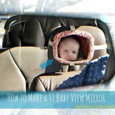 Tutorial Make A Baby Car Mirror For Just 1 Baby Car Mirror Baby Mirror Baby Mirror Toy