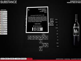 Wines Of Substance Washington State Periodic Table Of Wines The Boxwood Designed Website Was Written About As A Beautiful Win Wine Websites Wine Brands Wine