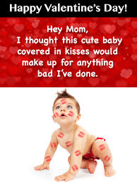 They gave birth to us, fed us, clothed us, and put up with so much of our silly antics over the years. Tot With Kisses Funny Happy Valentine S Day Card For Mother Birthday Greeting Cards By Davia Happy Valentines Funny Happy Valentine Kiss Funny