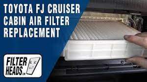 Premium parts you can rely ondesigned to keep your a/c. How To Replace Cabin Air Filter Toyota Fj Cruiser Youtube