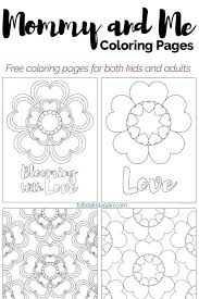 We've made ten of our favorite kids coloring pages, along with step by step drawing instructions, available to you for free, no membership required. Mommy And Me Coloring Pages Heart Flowers For Valentines Day And Beyond Valentine Coloring Pages Coloring Pages For Kids Valentines Flowers