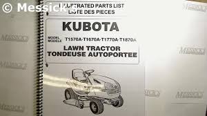 Kubota T1770 Parts