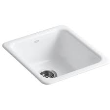 Locate your nearest kohler store. Kohler Iron Tones Single Bowl Kitchen Sink 17 In Cast Iron 6584 0 Rona