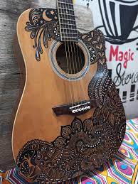 guitar design guitar art guitar painting guitar design