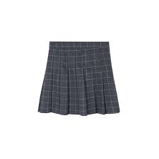 Black And White Check Pleated Mini Skirt Graph Check Pleated Mini Skirt 32 Liked On Polyvore Featuring Skirts Mini Skirts Clothes Skirts Clot Pleated Mini Skirt Pleated Skirt Short Mini Skirts