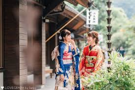 natsuki rei フレンドフォト 友達 家族 恋人との想い出を写真に 全国一律料金で 成人式 着物 日本の着物 フレンド