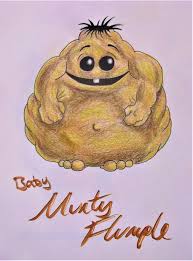 Ricky Gervais Flanimals Baby Munty Flumple Fanart Drawing Teddy Bear Drawings Teddy