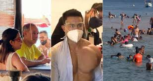 En la serie de imágenes se observa al funcionario federal sin cubrebocas y acompañado de una mujer en un restaurante que. Llamado Del Gobierno No Inhibe Viaje A La Playa Miles Que Van A La Fiesta Lopez Gatell El Vacunado Sinembargo Mx