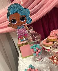 Lol Surprise Dolls Dessert Table Birthday Surprise Party Lol Dolls Girly Party Ideas