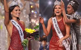 The miss universe pageant was canceled in 2020, but miss mexico andrea meza won the 2021 crown. Lrstg0gpjrjpkm
