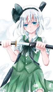 東方 touhou 魂魄妖夢 anime art pics