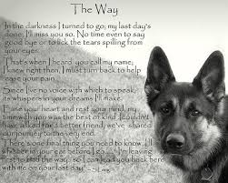 Version Two The Way Art Print By Sue Long Dog Poems Dog Quotes Pet Remembrance
