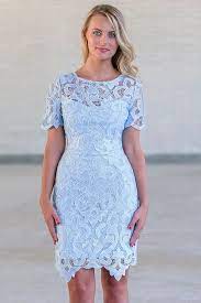 Pale Blue Lace Dress Online Cute Lace Juniors Dress Online Boutique Sky Blue Dress Lily Boutique