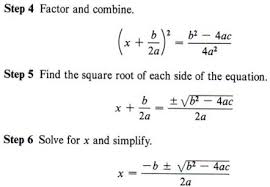 Pull terms out from under the radical, assuming positive real numbers. Solve Quadratic Equation With Step By Step Math Problem Solver