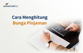 Bunga paling murah melalui anda mengambil kta di bank yang melakukan payroll penggajian. Cara Menghitung Bunga Pinjaman Bank Flat Dan Efektif Universal Bpr