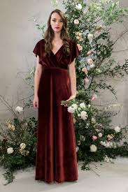 10 Beautiful Burgundy Dresses For Your Bridesmaids Dark Red Bridesmaid Dresses Velvet Bridesmaid Dresses Fall Bridesmaid Dresses