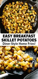 Skillet Breakfast Potatoes In 2020 Good Healthy Recipes Easy Potato Recipes Delicious Healthy Recipes