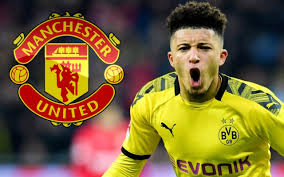 Manchester united have confirmed the signing of jadon sancho from borussia dortmund; Jadon Sancho In Man United Kit Pictures
