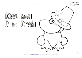 Shopkins strawberry kiss coloring book pages | how to draw and color shopkins strawberry kiss and lippy lips coloring book pages for kids. St Patrick S Day Coloring Page 116 Cute Frog With Hat Kiss Me
