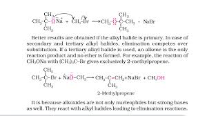 Sodium or potassium alkoxides and phenoxides on treatment with alkyl halides form ethers. Product Of Williamson Synthesis Chemistry Stack Exchange
