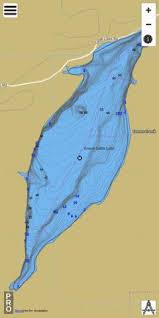 Grand Sable Lake Fishing Map Us_mi_2_775 Nautical