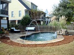 Small pools are intimate, creative, and can be perfect for exercise. Check Out These 17 Affordable Small Pool Ideas To Fit Your Budget And Get Inspired Now Small Swimming Pools Small Swimming Pool Designs Pool Landscaping