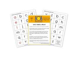 Free Bob Book Printables For Set 2 Books 1 12 Round Up Bob Books Learning Abc Word Study Activities