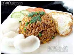 A Taste Of Memories Echo S Kitchen Nasi Goreng Malaysian Style Fried Rice Fried Rice Indian Food Recipes Malaysian Cuisine