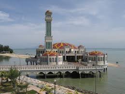 Daily fajar (fajr) timing in penang, dhuhur time, asr time in penang. The Floating Mosque In Penang Malaysia Mosque Mosque Architecture Penang