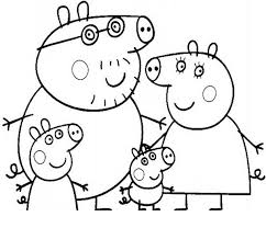 Your kiddo will be learning while he/she is having fun coloring! Peppa Pig Supercoloring 0025 Free Print And Color Online