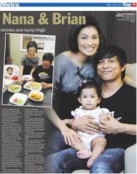 Nana married mohamed raqeem brian abdullah, a manager of hitz.fm radio station, on 6 june 2009, in her hometown in muar, johor. Althea Permata Nana Brian Klik