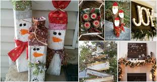 25 Reclaimed Wood Christmas Decorations To Add Rustic Charm To Your Home Diy Crafts