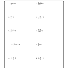 On these printable worksheets, students will evaluate basic algebraic expressions with variables. Solve For The Variables Worksheet 1 Of 10