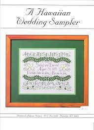 Can the net harness a bunch of volunteers to help bring books in the public domain to life through podcasting? A Hawaiian Wedding Sampler Counted Cross Stitch Pattern By Frances L Johnson