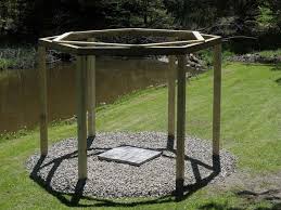 Diy round pergola with swings, firepit and shade screen. How To Build Fire Pit Swing Detailed Instructions Decor Home Ideas