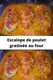 Escalope De Poulet Gratinee Au Four Page 2 Toutes Recettes Recettes De Cuisine Escalope De Poulet Recette Escalope De Dinde